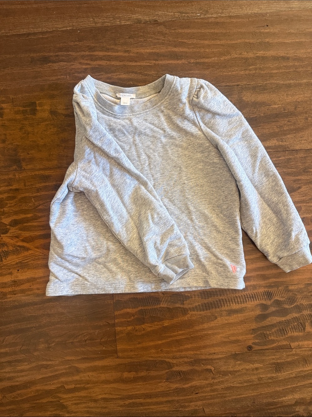 Crewcuts Light Heather Gray Long-Sleeve Tee